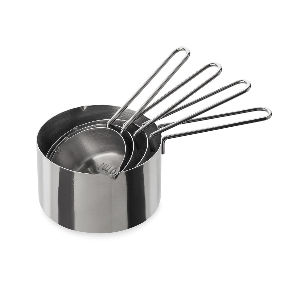 Mud Pie Set Regalo Cucina: Misurino In Vetro 2 Tazze E Asciugamano In Cotone Con Guide Di Conversione - Dimensioni 3 1/2 X 6 1/2, Trasparente - 2