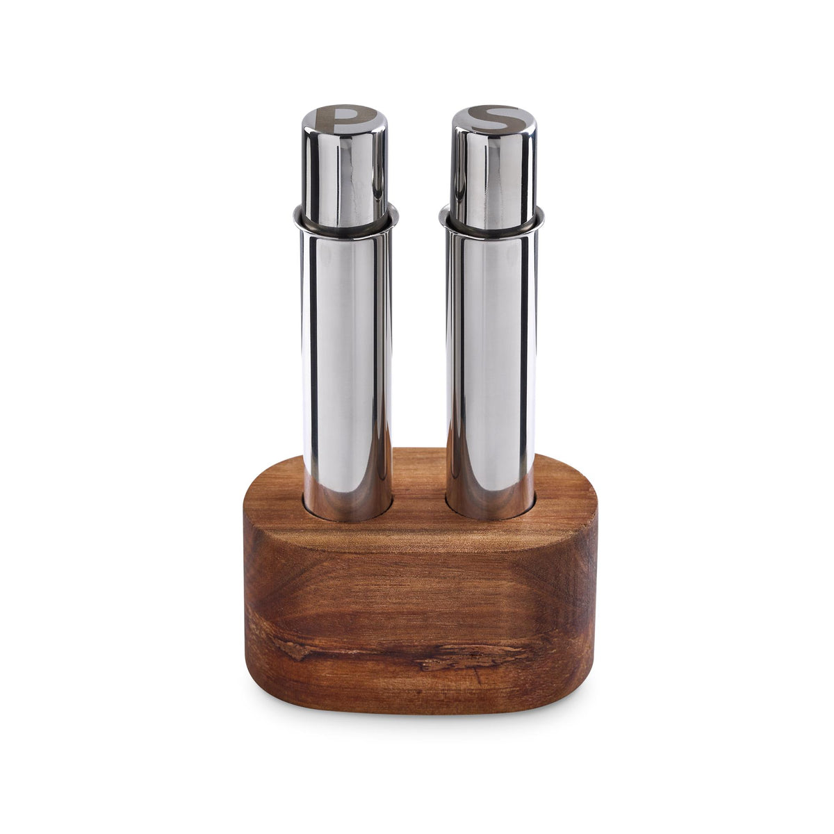Set Di 2 Macine Elettriche Per Sale E Pepe Con Base Ricaricabile USB E Luce LED, Contenitore 70 Ml, Ceramica, Regolabile