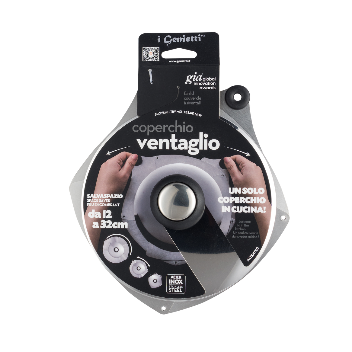 COPERCHIO VENTAGLIO 12-32 CM I GENIETTI