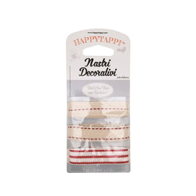 NASTRI DI JUTA DECORATIVI SET 3 PZHAPPYTAPPI