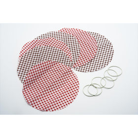COPRI TAPPO TONDO 6 PZ (SCACCHI) ROS/MARHAPPYTAPPI