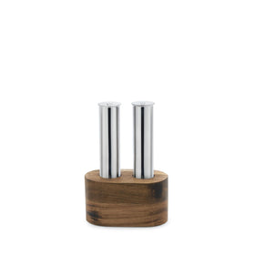 FILARE SALT AND PEPPER WITH WOODEN BASESET 2 PCS GIFT BOX OLIPAC