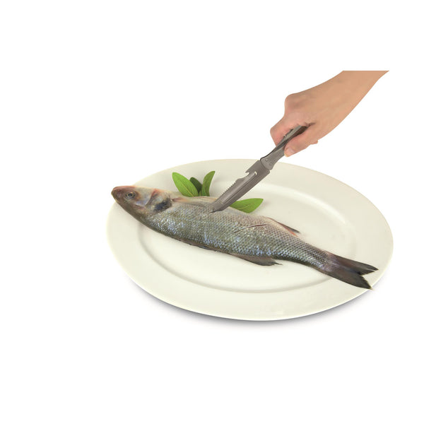 Coltello da capesante per pesce con leva in acciaio da 1 pezzo con
