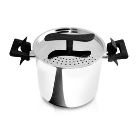 PASTA POT AND COLANDER 20 CM WITH PATENTED DUSPAGHI LOCK LID